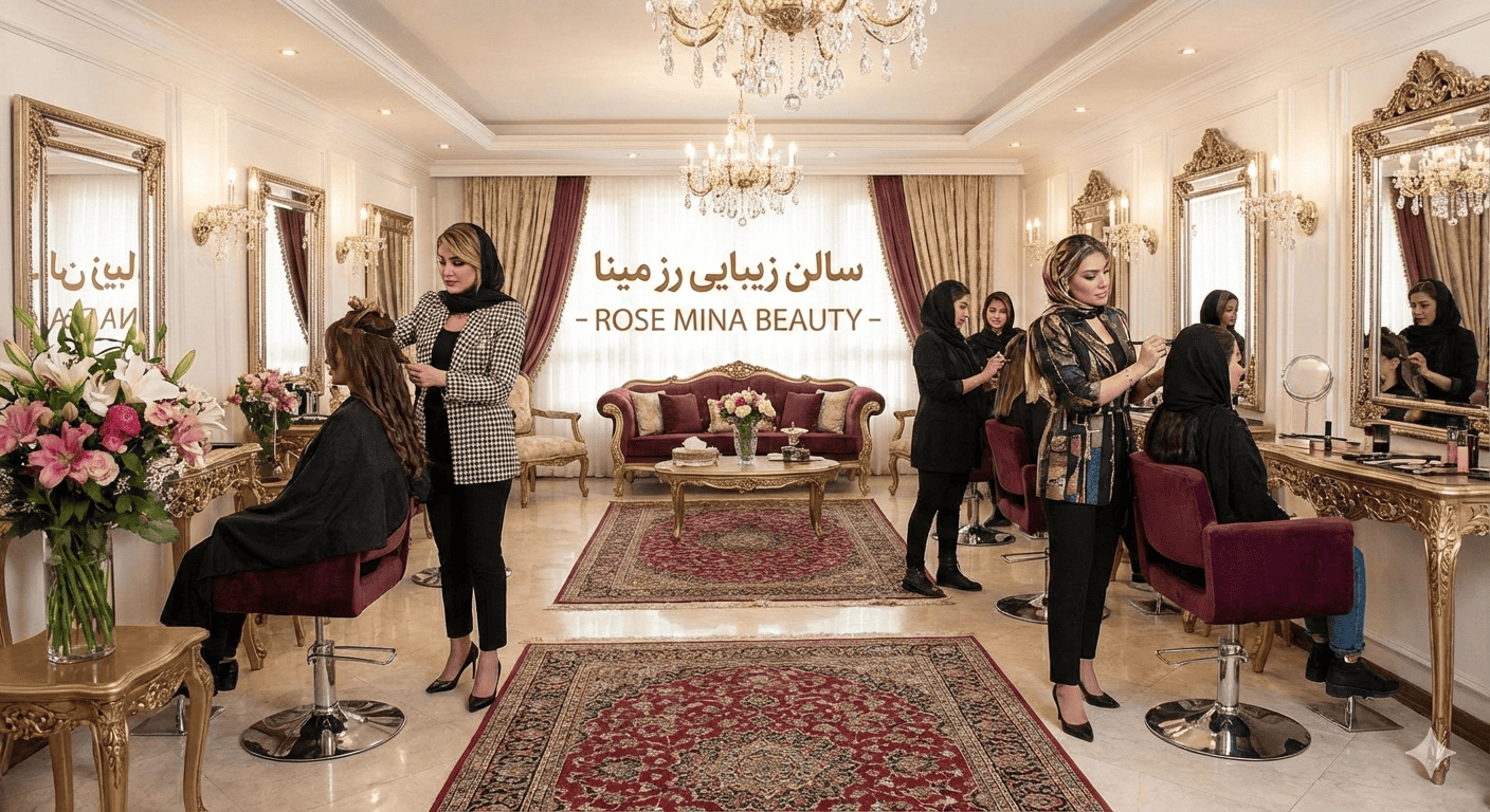 آموزش حرفه‌ای رز مینا